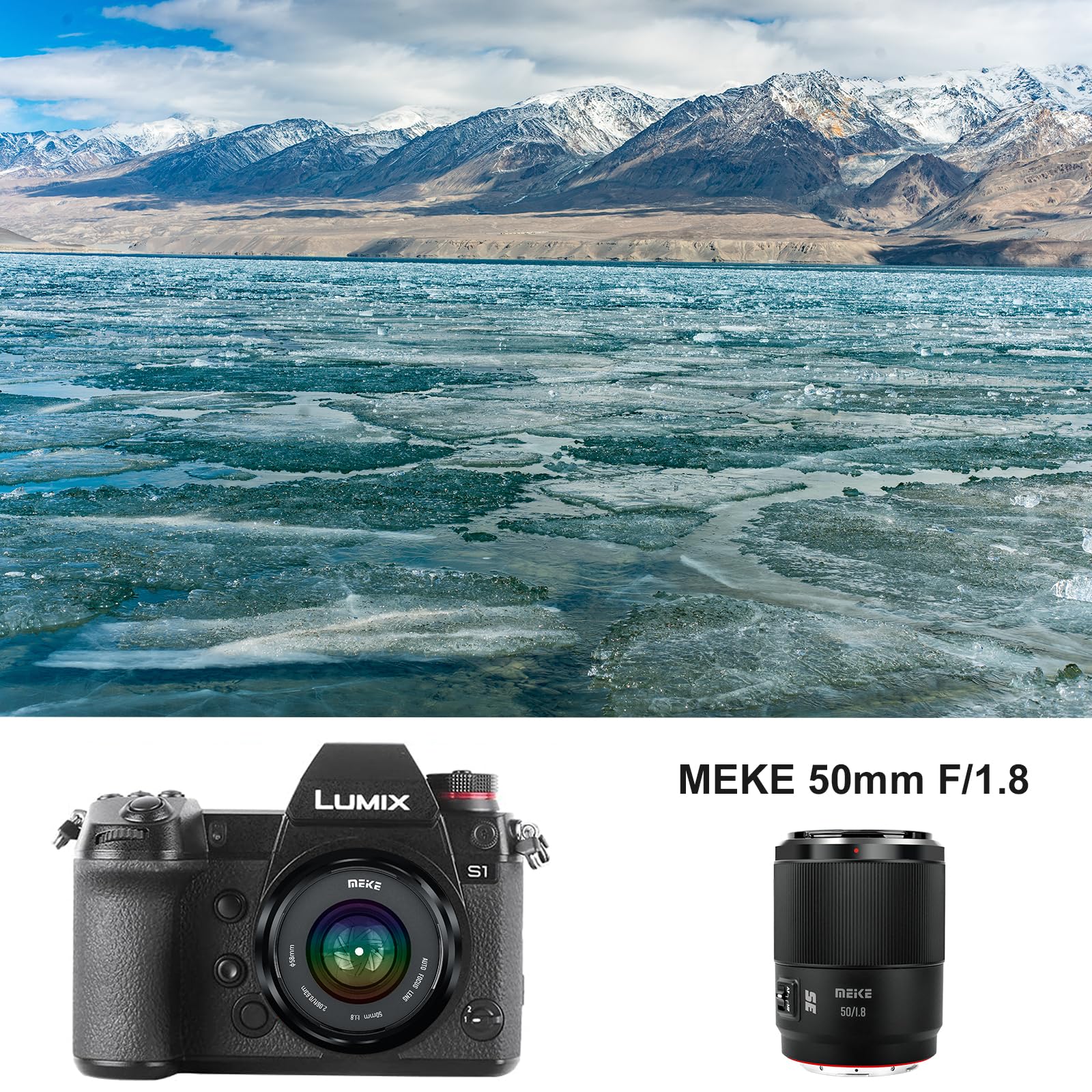 Amazon.com : Meike 50mm F1.8 Full Frame AF STM Lens Standard